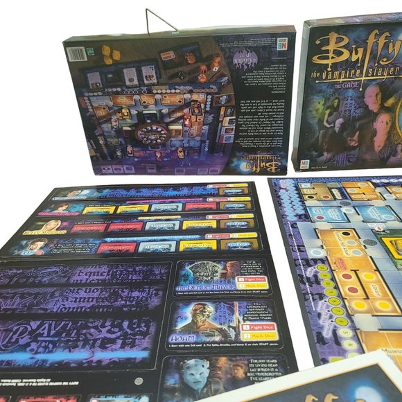 Buffy the Vampire Slayer The Game Milton Bradley Board Game NEW opened not playe - Picture 5 of 16